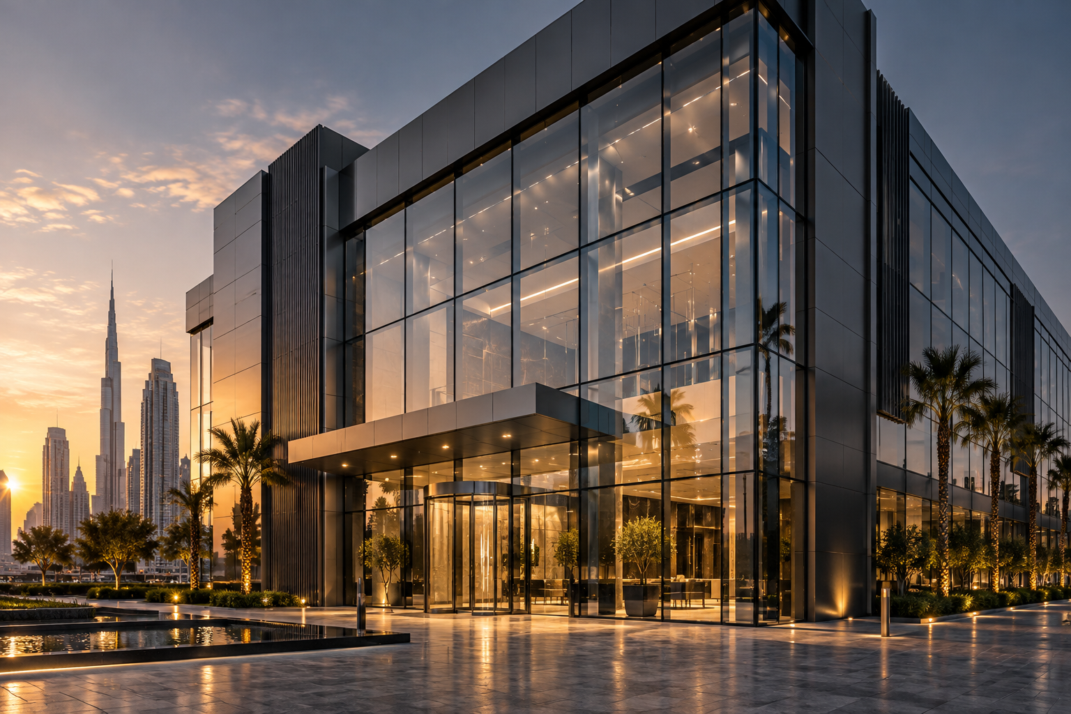 الواجهات الزجاجية وأنظمة Curtain Wall