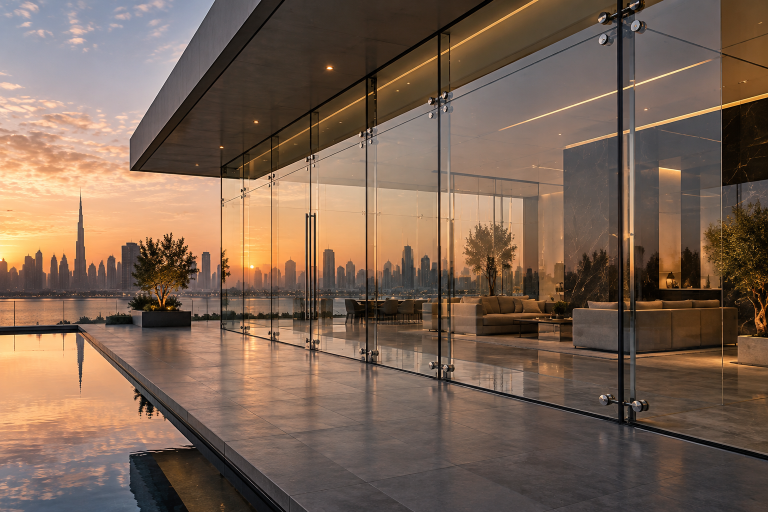 الأعمال الزجاجية المعمارية